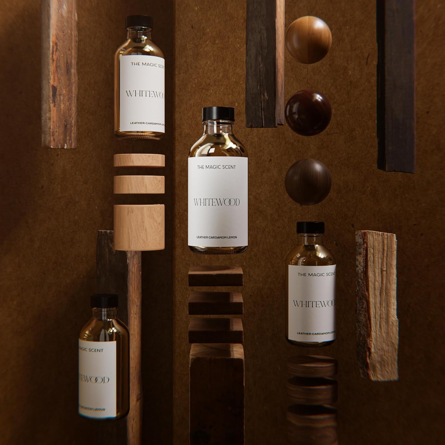 SereniScents Whitewood Diffuser Oil – Luxe 500ml - DELEOUR