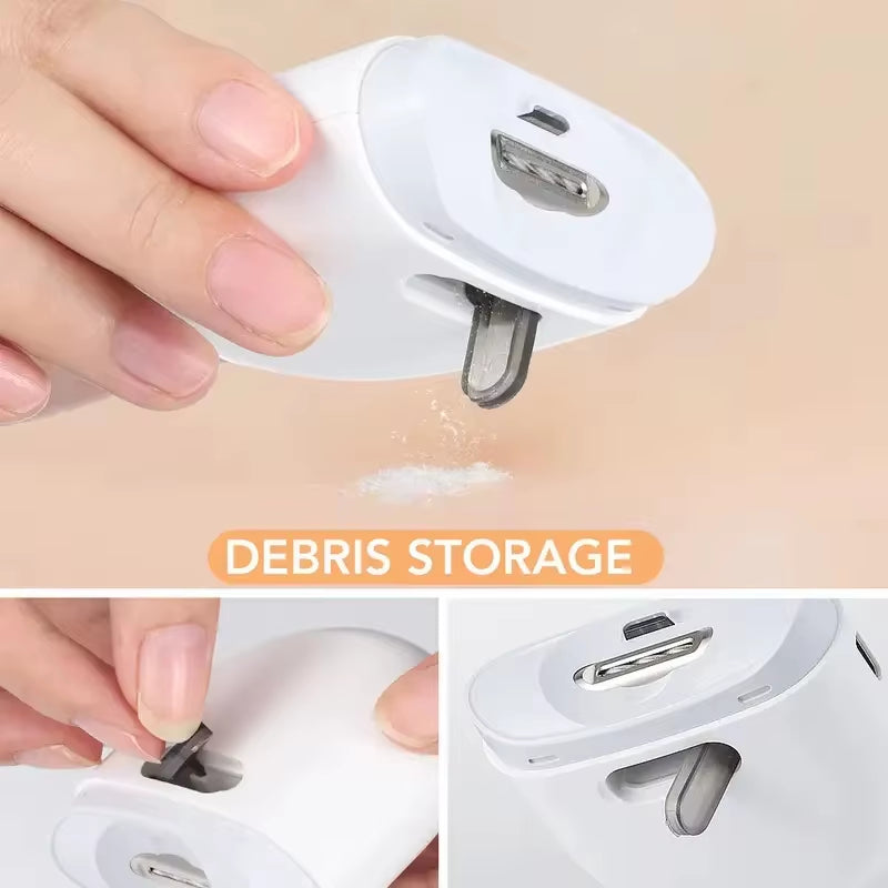 Electric Automatic Nail Clipper Manicure Nail Trimmer - DELEOUR