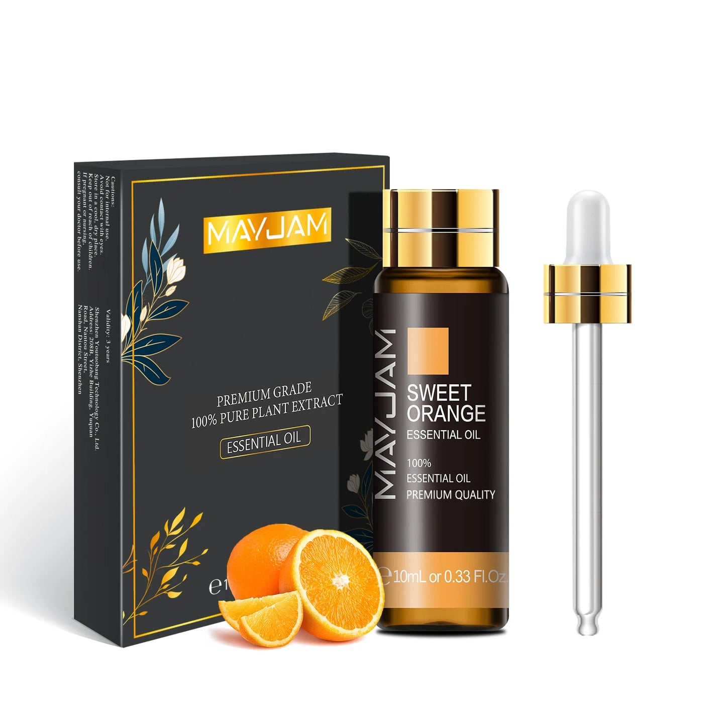 10ml Pure Plant Essential Oil – Mint, Lavender, Tea Tree, Rose, Vanilla, Sandalwood & Jasmine for Diffusers & Humidifiers - DELEOUR