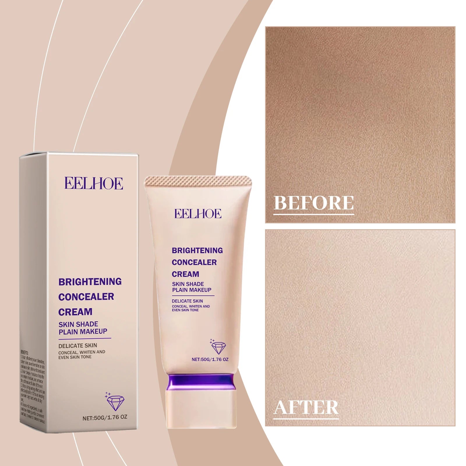 VelvetMatte Oil-Control Foundation & Concealer - DELEOUR