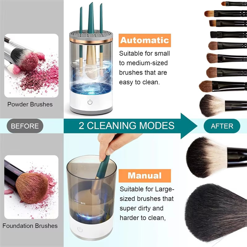 USB Electric Makeup Brush Cleaner & Dryer - DELEOUR