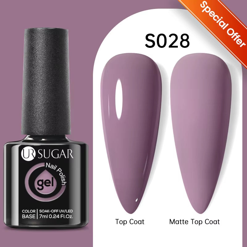 7ml Fiber Rubber Base Gel – Clear UV Builder for Nail Repair & Fiberglass Extension - DELEOUR