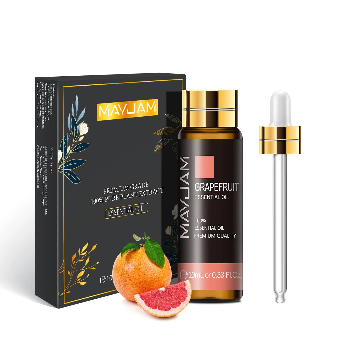 10ml Pure Plant Essential Oil – Mint, Lavender, Tea Tree, Rose, Vanilla, Sandalwood & Jasmine for Diffusers & Humidifiers - DELEOUR