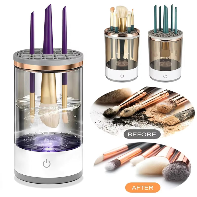 USB Electric Makeup Brush Cleaner & Dryer - DELEOUR