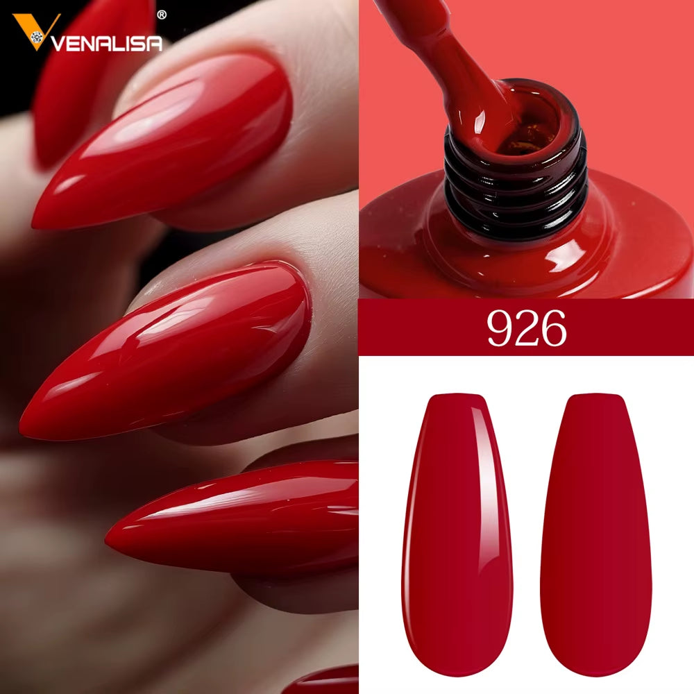 60-Color Nail Gel Polish – High-Quality, Odorless, Organic UV Soak-Off Gel Lacquer - DELEOUR