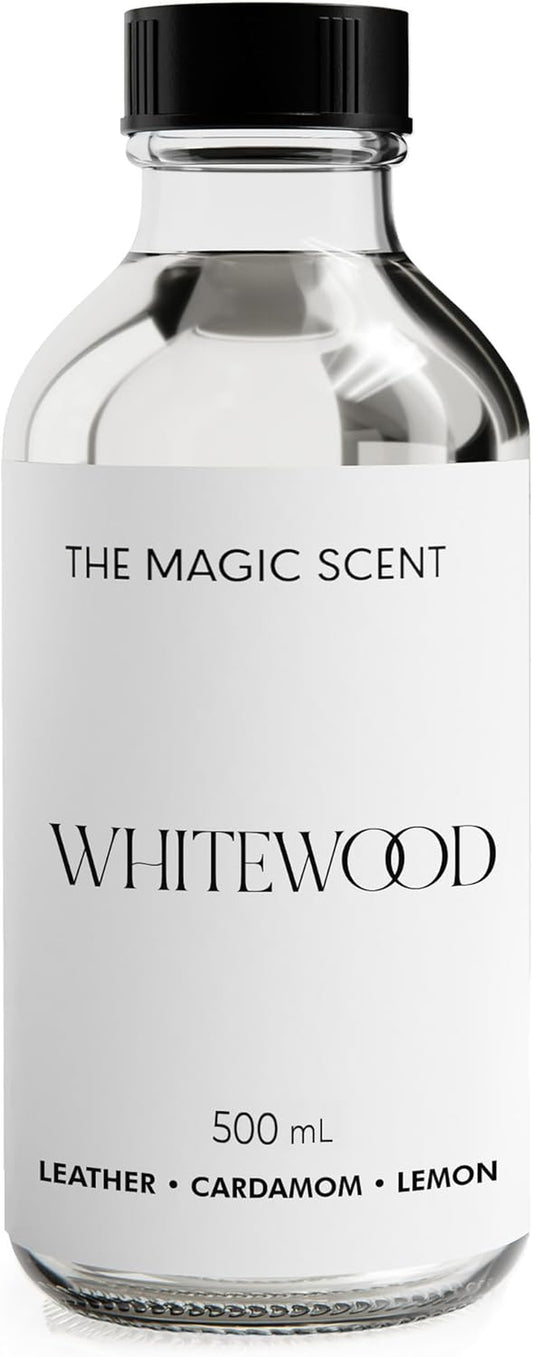 SereniScents Whitewood Diffuser Oil – Luxe 500ml - DELEOUR
