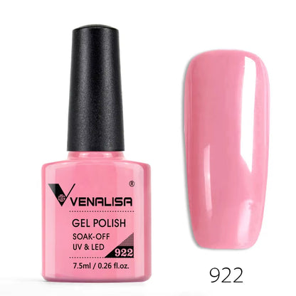 60-Color Nail Gel Polish – High-Quality, Odorless, Organic UV Soak-Off Gel Lacquer - DELEOUR