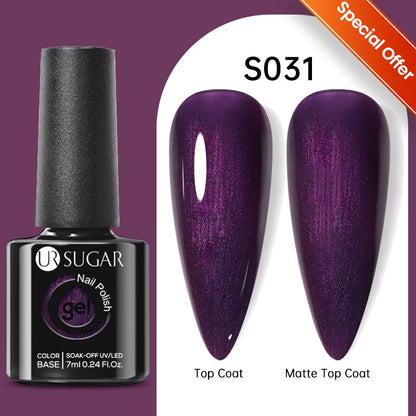 7ml Fiber Rubber Base Gel – Clear UV Builder for Nail Repair & Fiberglass Extension - DELEOUR