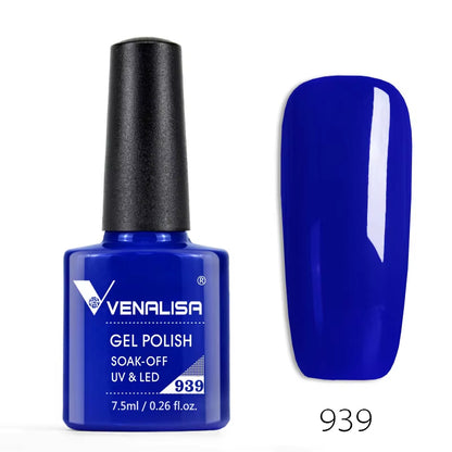 60-Color Nail Gel Polish – High-Quality, Odorless, Organic UV Soak-Off Gel Lacquer - DELEOUR