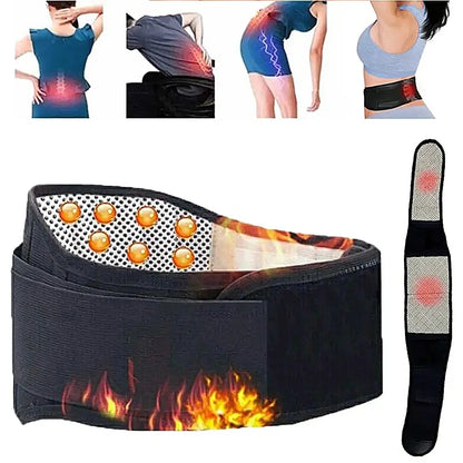 20-Magnet Self-Heating Magnetic Therapy Waist Belt - DELEOUR