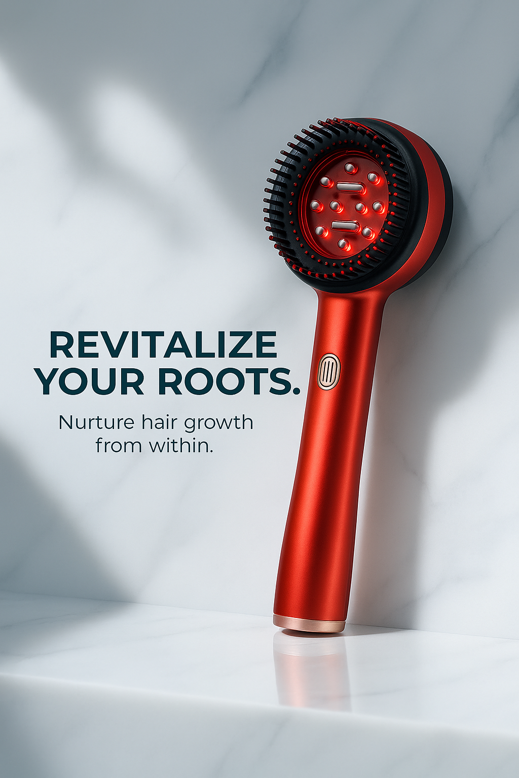 Hair Glow Scalp Massager - DELEOUR