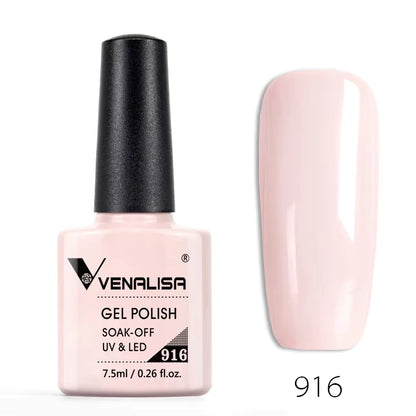 60-Color Nail Gel Polish – High-Quality, Odorless, Organic UV Soak-Off Gel Lacquer - DELEOUR