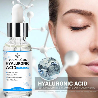 Hyaluronic Acid Facial Essence – Deep Moisturizing Korean Skincare Serum - DELEOUR