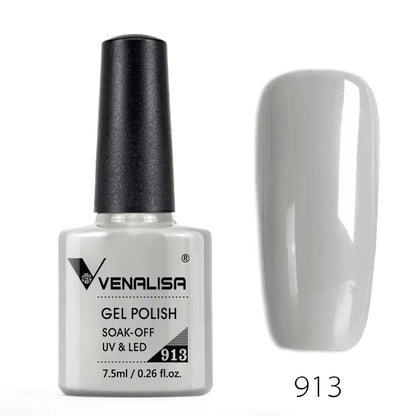 60-Color Nail Gel Polish – High-Quality, Odorless, Organic UV Soak-Off Gel Lacquer - DELEOUR