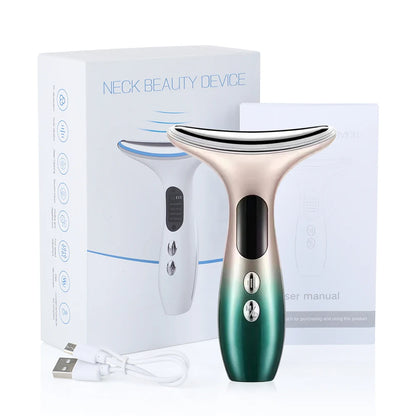 EMS Neck & Chin Lifting Device – Anti-Wrinkle & Firming - DELEOUR