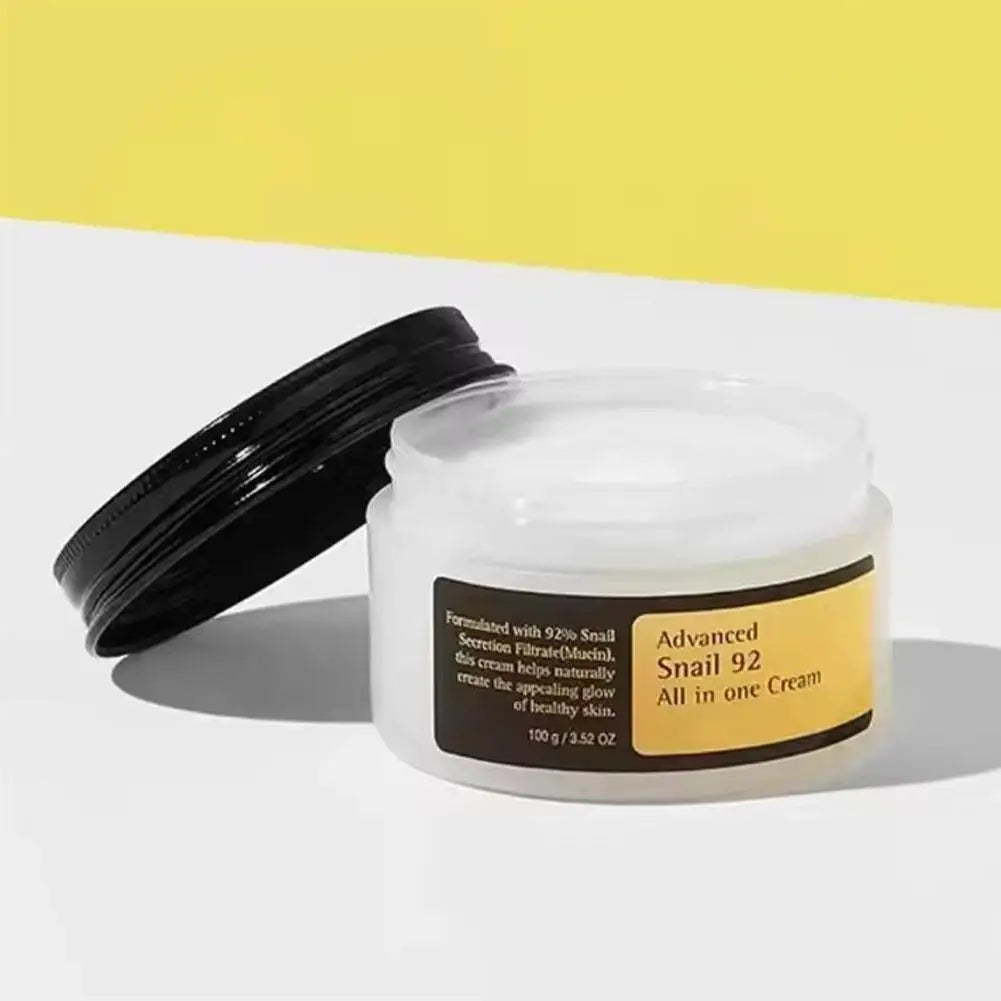 Advanced Snail 92 All-in-One Cream with 96% Snail Mucin – Moisturizing & Nourishing Skincare - DELEOUR