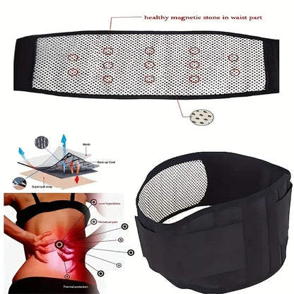 20-Magnet Self-Heating Magnetic Therapy Waist Belt - DELEOUR