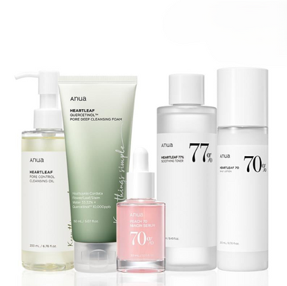 Anua Glow Essentials Set
