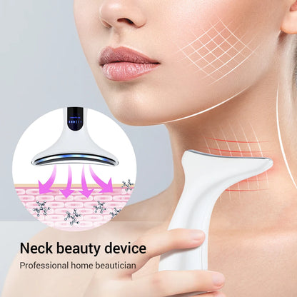 EMS Neck & Chin Lifting Device – Anti-Wrinkle & Firming - DELEOUR