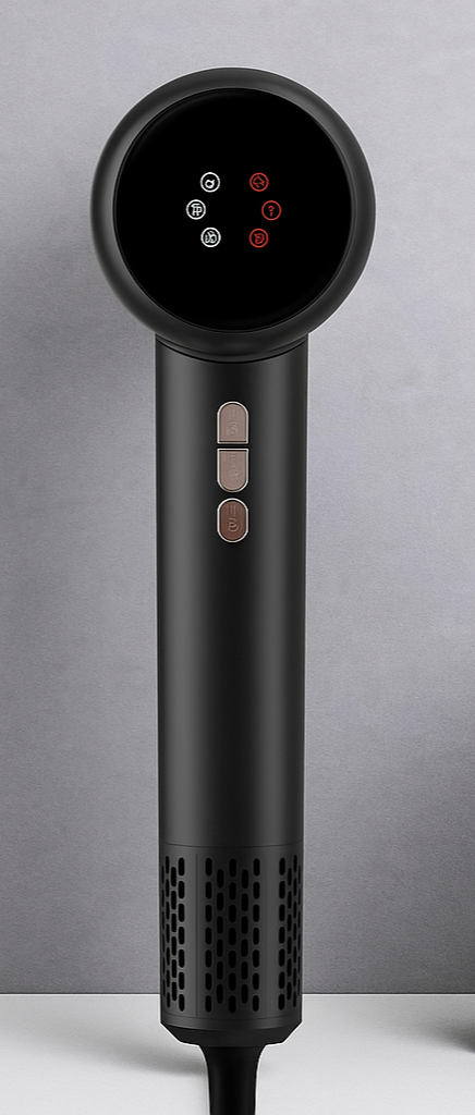 HRYCF UltraDry Pro – 160K RPM Ionic Hair Dryer - DELEOUR