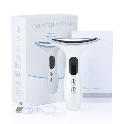 EMS Neck & Chin Lifting Device – Anti-Wrinkle & Firming - DELEOUR