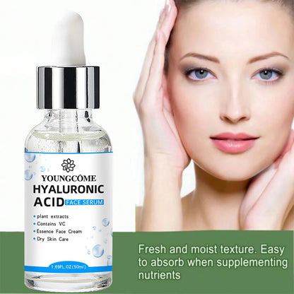 Hyaluronic Acid Facial Essence – Deep Moisturizing Korean Skincare Serum - DELEOUR